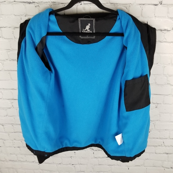 KANGOL | Sprawl2 zip high neck hooded jacket - Picture 4 of 11